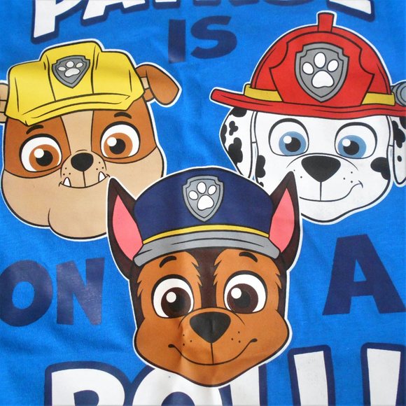 Nickelodeon Paw Patrol Tank Top Blue Boys Size 6 - Picture 8 of 12
